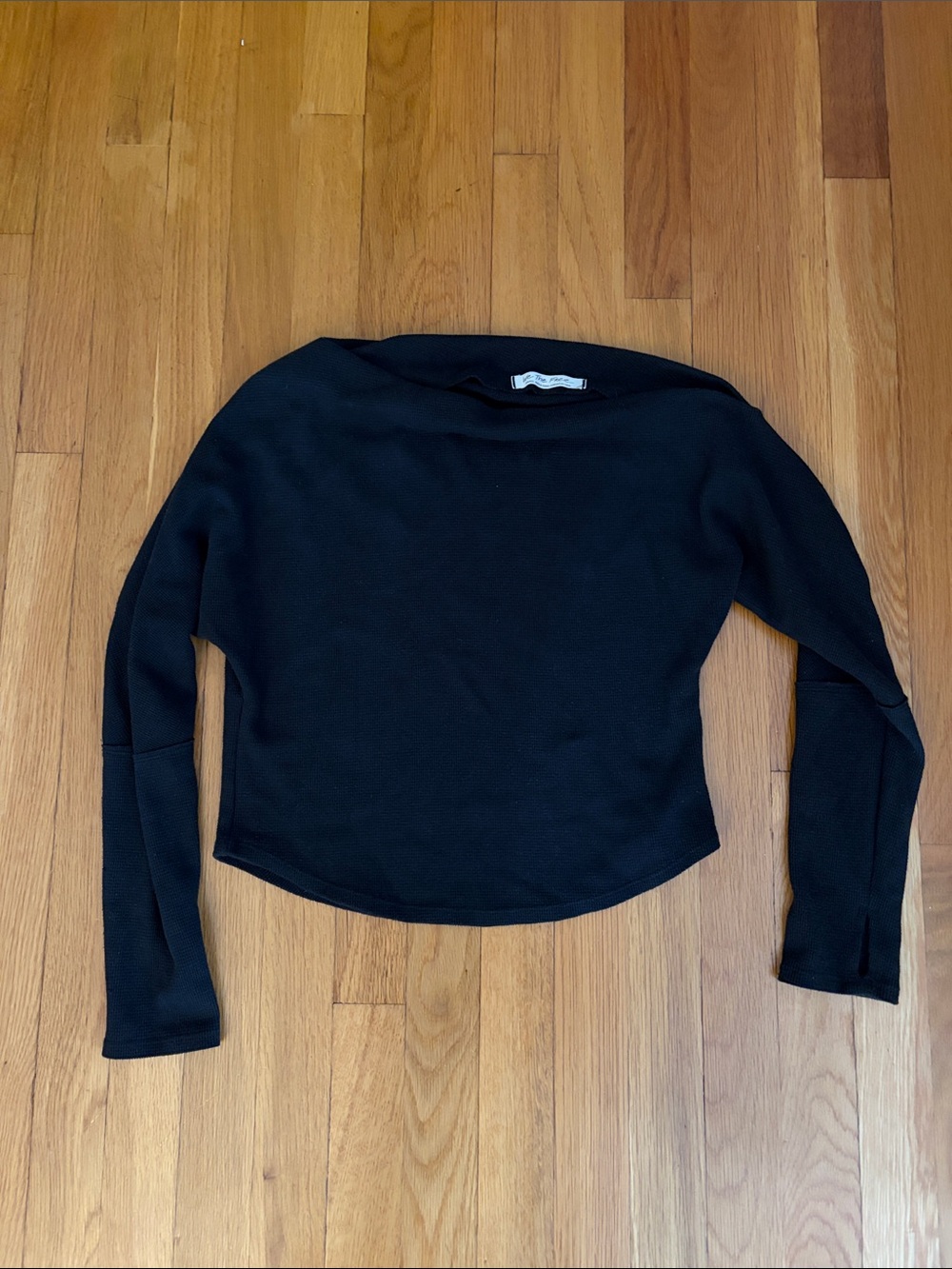 We The Free Black Women's Long-Sleeve Off the Shoulder
